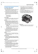 Preview for 3 page of Panasonic KX-MB781 - B/W Laser - All-in-One Operating Instructions Manual