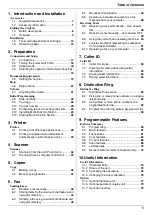 Предварительный просмотр 5 страницы Panasonic KX-MC6020 Operating Instructions Manual