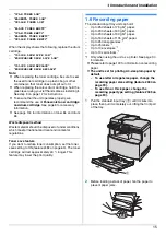 Preview for 15 page of Panasonic KX-MC6020E Operating Instructions Manual