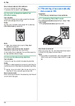 Preview for 50 page of Panasonic KX-MC6020E Operating Instructions Manual