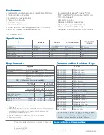 Preview for 6 page of Panasonic KX-NCP1000 Specifications