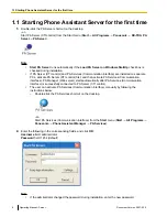 Предварительный просмотр 6 страницы Panasonic KX-NCS1101 Operating Manual