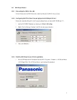 Предварительный просмотр 9 страницы Panasonic KX-NCV200 Getting Started Manual