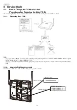 Предварительный просмотр 12 страницы Panasonic KX-NS0154 Service Manual