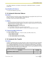 Preview for 29 page of Panasonic KX-NS1000 Feature Manual