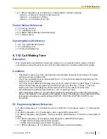 Preview for 71 page of Panasonic KX-NS1000 Feature Manual