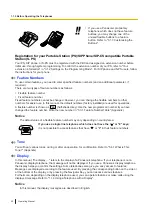 Preview for 22 page of Panasonic KX-NS1000 Operating Manual