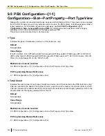 Предварительный просмотр 288 страницы Panasonic KX-NS1000 Pc Programming Manual