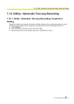 Preview for 157 page of Panasonic KX-NS1000 Programming Manual