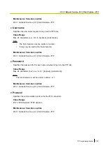 Preview for 1105 page of Panasonic KX-NS1000 Programming Manual