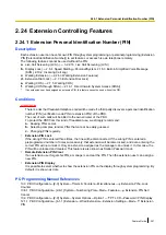 Preview for 281 page of Panasonic KX-NS300 Features Manual