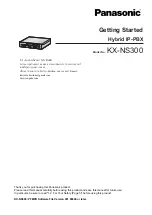 Preview for 1 page of Panasonic KX-NS300 Getting Started