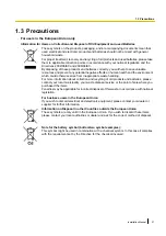 Предварительный просмотр 21 страницы Panasonic KX-NS300 Installation Manual