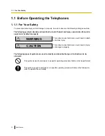 Preview for 14 page of Panasonic KX-NS300 User Manual