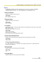 Preview for 291 page of Panasonic KX-NS300CN Pc Programming Manual