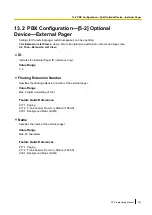 Preview for 607 page of Panasonic KX-NS300CN Pc Programming Manual