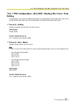 Preview for 651 page of Panasonic KX-NS300CN Pc Programming Manual