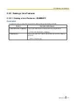 Preview for 115 page of Panasonic KX-NS500 Features Manual