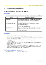 Preview for 199 page of Panasonic KX-NS500 Features Manual