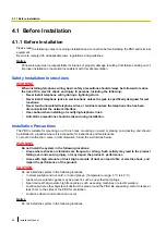 Preview for 80 page of Panasonic KX-NS500 Installation Manual