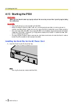 Предварительный просмотр 178 страницы Panasonic KX-NS500 Installation Manual