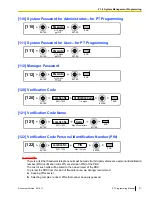 Предварительный просмотр 21 страницы Panasonic KX-NS700 Programming Manual