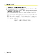 Preview for 12 page of Panasonic KX-NS8188 Installation Manual