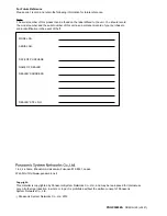 Preview for 66 page of Panasonic KX-NS8188 Installation Manual