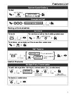 Предварительный просмотр 7 страницы Panasonic KX-NT303 Quick Reference Manual