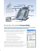 Предварительный просмотр 3 страницы Panasonic KX-NT321 Brochure & Specs