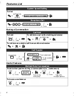 Preview for 6 page of Panasonic KX-NT343 Quick Reference Manual