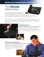 Preview for 2 page of Panasonic KX-NT400 Brochure & Specs