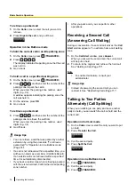 Preview for 74 page of Panasonic KX-NT400 Operating Instructions Manual