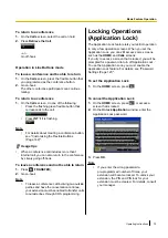 Preview for 79 page of Panasonic KX-NT400 Operating Instructions Manual