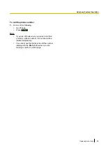 Preview for 89 page of Panasonic KX-NT400 Operating Instructions Manual