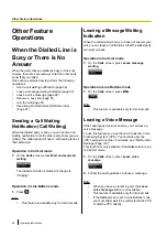 Preview for 90 page of Panasonic KX-NT400 Operating Instructions Manual