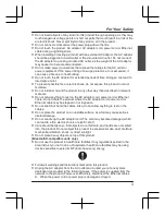 Preview for 3 page of Panasonic KX-NT511 Manual