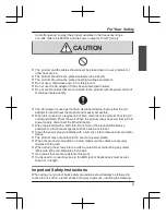 Preview for 5 page of Panasonic KX-NT511 Manual