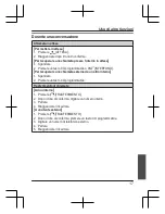 Preview for 117 page of Panasonic KX-NT543 Quick Reference Manual