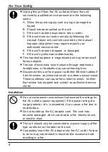 Preview for 4 page of Panasonic KX-NT546 Quick Reference Manual