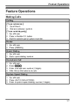 Preview for 17 page of Panasonic KX-NT546 Quick Reference Manual