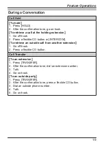 Preview for 19 page of Panasonic KX-NT546 Quick Reference Manual