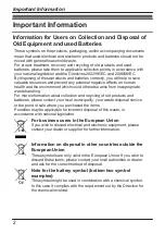 Preview for 2 page of Panasonic KX-NT551 Quick Reference Manual