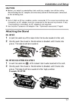 Preview for 17 page of Panasonic KX-NT551 Quick Reference Manual