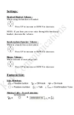 Предварительный просмотр 4 страницы Panasonic KX-NT6 Series User Manual