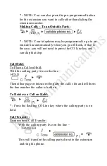 Предварительный просмотр 5 страницы Panasonic KX-NT6 Series User Manual