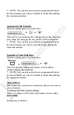 Предварительный просмотр 6 страницы Panasonic KX-NT6 Series User Manual