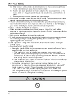 Preview for 4 page of Panasonic KX-NTV150 Important Information Manual
