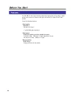 Preview for 14 page of Panasonic KX-P 8410 Series Operating Instructions Manual