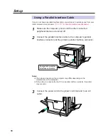 Preview for 34 page of Panasonic KX-P 8410 Series Operating Instructions Manual